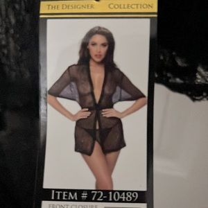 Ooh La La Cheri Paris lingerie robe. Size L/XL.   NWT